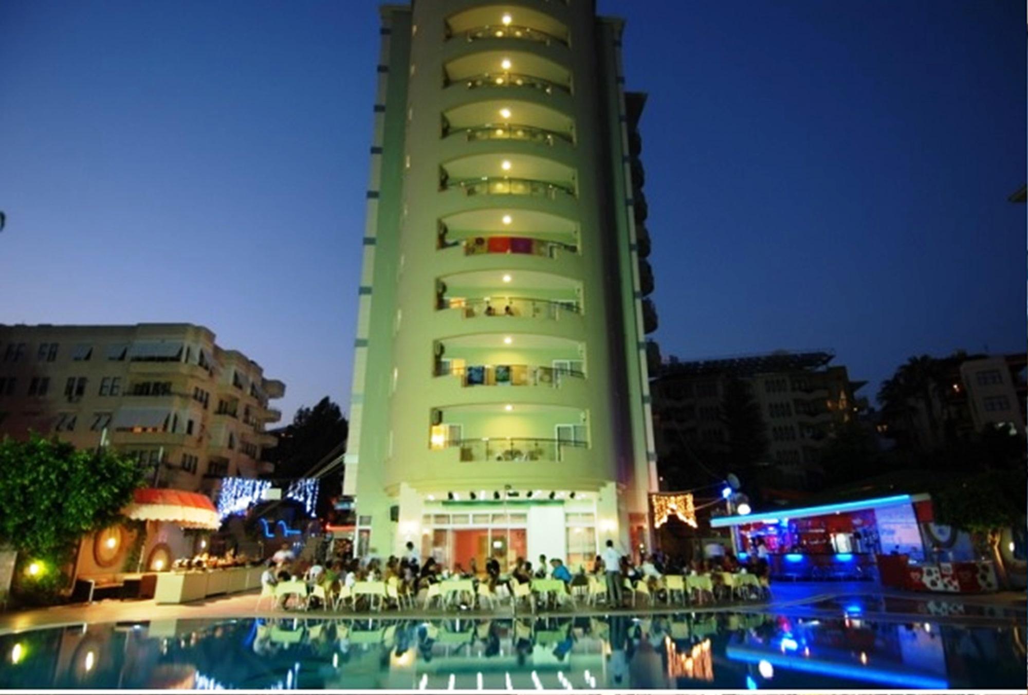 Okan Tower Apart Hotel Alanya Exteriér fotografie