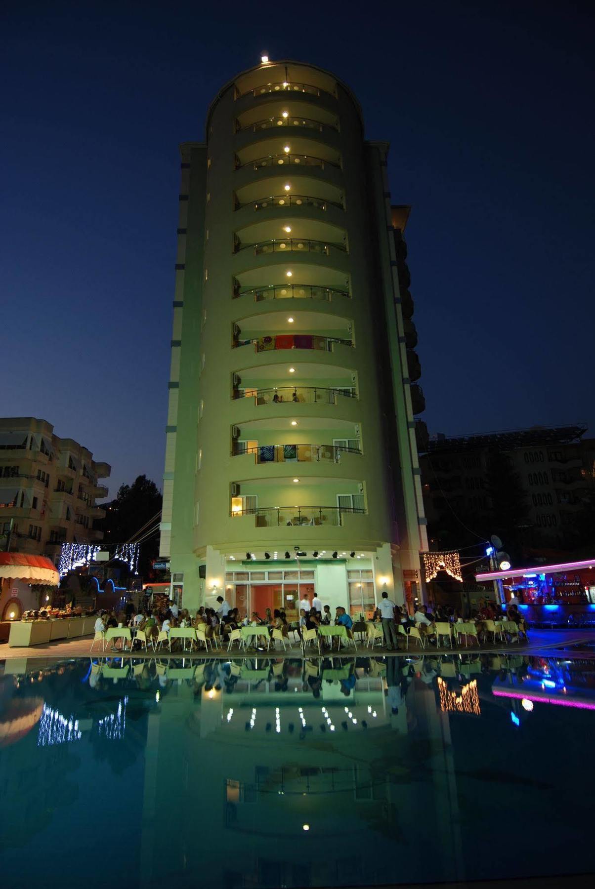 Okan Tower Apart Hotel Alanya Exteriér fotografie