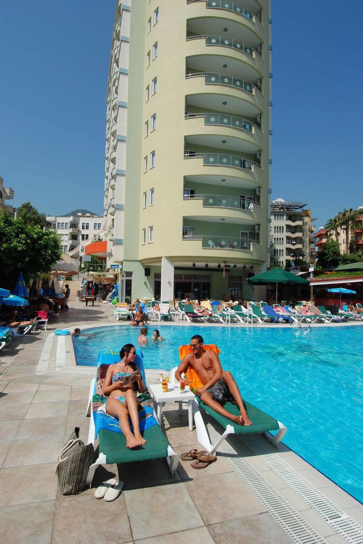Okan Tower Apart Hotel Alanya Exteriér fotografie